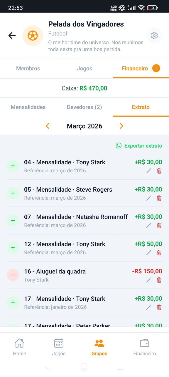 Mensalidades
